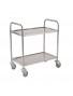 CHARIOT INOX 2 NIVEAUX