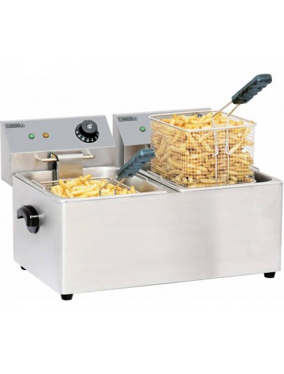 FRITEUSE ELECTRIQUE 2 X 8L