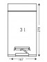 POUBELLES A PÉDALE 3,5,12,20 et 30 LITRES