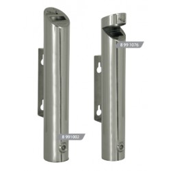 CENDRIER TUBULAIRE INOX ET ALUMINIUM JVD