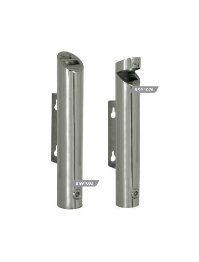 CENDRIER TUBULAIRE INOX ET ALUMINIUM