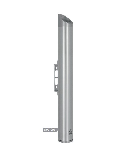 CENDRIER TUBULAIRE INOX ET ALUMINIUM