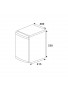 MINI BAR BLANC 30L