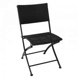 CHAISE ROTIN PLIANTE lot de 2