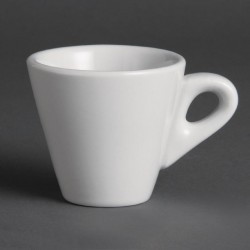 TASSE A EXPRESSO CONIQUE BLANCHE le lot de 12