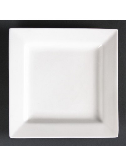 ASSIETTE CARRÉE 17cm les 6