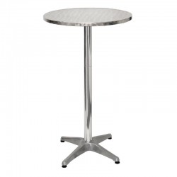 TABLE HAUTE EN ALUMINIUM