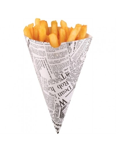 CORNET A FRITES EN PAPIER les 1000