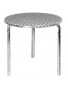 TABLES BISTRO RONDES EN INOX EMPILABLES 600mm