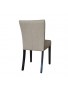 CHAISES CONTEMPORAINES en toile de jute le lot de 2