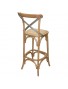 TABOURET HAUT AVEC CROISILLON