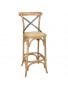 TABOURET HAUT AVEC CROISILLON