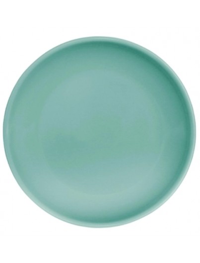 ASSIETTE PLATE VERT D'EAU les 12