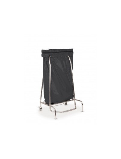 PORTE SAC POUBELLE INOX