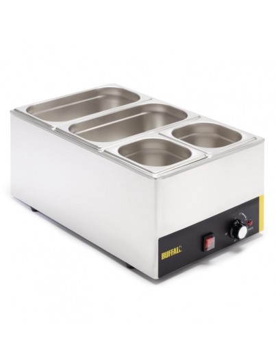 BAIN- MARIE  AVEC BACS ET COUVERCLES