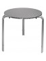 TABLES BISTRO RONDES EN INOX EMPILABLES 600mm