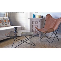 FAUTEUILS AA  CUIR LISSE, GRAINÉ OU TRESSÉ