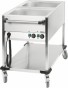 CHARIOT BAIN-MARIE A EAU 2 X GN 1/1 VERTICAL OU HORIZONTAL