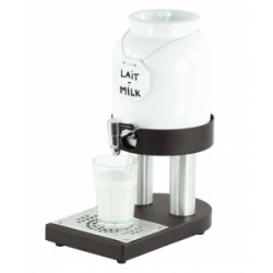 DISTRIBUTEUR DE LAIT FROID EN PORCELAINE 4L