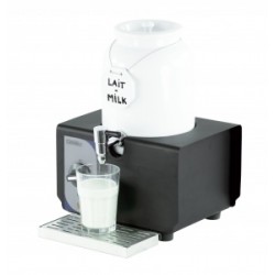 DISTRIBUTEUR DE LAIT CHAUD EN PORCELAINE 4L