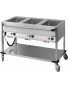 CHARIOTS BAIN -MARIE A EAU 3 X GN 1/1 HORIZONTAL OU VERTICAL