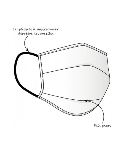 MASQUE PROTECTION RESPIRATOIRE C-AIR CATÉGORIE 2