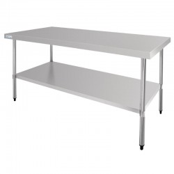 TABLE INOX CENTRALE