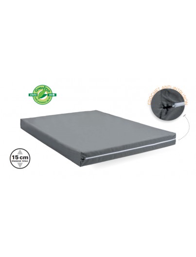 MATELAS THIRIEZ MOUSSE COLLECTIVITES MILOS 190(L) x 15(H)cm