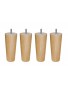4 PIEDS CONIQUES 15cm pour sommier DUVIVIER