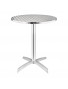 TABLE A PLATEAU BASCULANT EN ACIER INOX 60cm