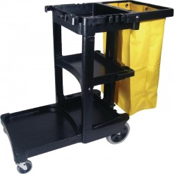 CHARIOT DE MENAGE RUBBERMAID