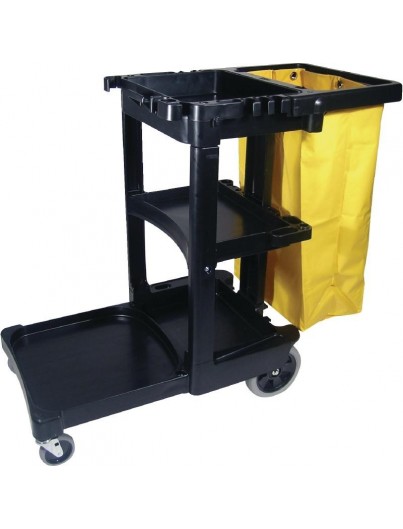 CHARIOT DE MENAGE RUBBERMAID