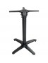 PIED DE TABLE BASCULANT EN ALUMINIUM NOIR BOLERO