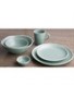 ASSIETTES PLATES VERTES CHIA OLYMPIA 20.5 cm (X6)