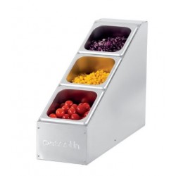 SUPPORT POUR 3 BACS GN 1/6